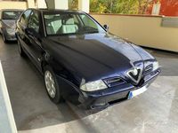Usata Alfa Romeo 166 Distinctive 140 CV (102 kW) 2001 Blu Berlina