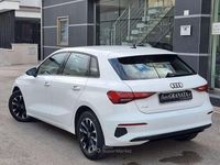 Usata Audi A3 Business 110 CV (80 kW) 2022 Bianco Berlina