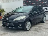 Usata Ford Fiesta Titanium 82 CV (60 kW) 2009 Nero Berlina
