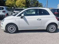 Usata Fiat 500 Lounge 95 CV (69 kW) 2018 Bianco Utilitaria