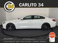 Begagnad BMW 640 Luxury Line 313 HK (230 kW) 2015 Vit Sportkupé