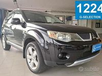 Usata Mitsubishi Outlander Instyle 140 CV (102 kW) 2008 Nero SUV