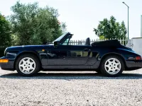 Usata Porsche 911 Carrera Cabriolet 250 CV (183 kW) 1991 Nachtblau perlcolor Cabrio