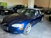 Usata Mazda MX5 110 CV (80 kW) 2003 Blu Cabrio