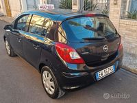 Usata Opel Corsa 95 CV (69 kW) 2014 Nero Utilitaria