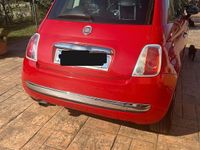 Usata Fiat 500 Lounge 69 CV (50 kW) 2007 Rosso Utilitaria