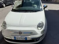Usata Fiat 500 Lounge 75 CV (55 kW) 2008 Bianco Utilitaria