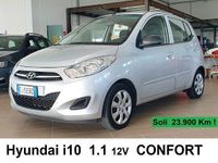 Usata Hyundai i10 Comfort 69 CV (50 kW) 2011 Argento metallizzato Utilitaria