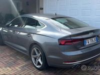 Usata Audi A5 190 CV (139 kW) 2019 Grigio Coupé