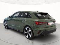 Usata Audi A3 S-Line 150 CV (110 kW) 2024 Verde distretto metallizzato Berlina