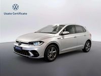 Usata VW Polo R-line 95 CV (69 kW) 2024 Reflex silver metallizzato Utilitaria