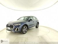 Usata Audi Q5 S-line plus 204 CV (150 kW) 2021 Blu SUV