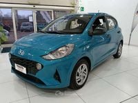 Usata Hyundai i10 67 CV (49 kW) 2021 Blu/azzurro Utilitaria