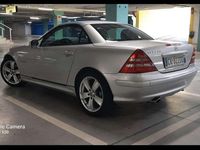 Usata Mercedes SLK200 163 CV (119 kW) 2002 Argento Cabrio