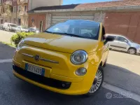 Usata Fiat 500 69 CV (50 kW) 2009 Giallo Cabrio