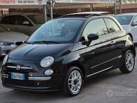 Usata Fiat 500 Lounge 69 CV (50 kW) 2009 Nero Cabrio