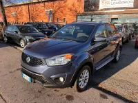 Usata SsangYong Korando 148 CV (108 kW) 2014 Blu/azzurro SUV
