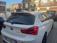 Usata BMW 120 Efficient Dynamics 190 CV (139 kW) 2015 Bianco Utilitaria