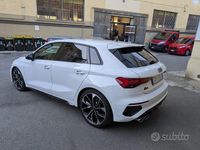 Usata Audi S3 Comfort 310 CV (228 kW) 2023 Bianco Berlina