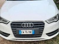 Usata Audi A3 S-Line 105 CV (77 kW) 2014 Bianco Berlina