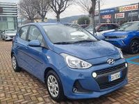 Usata Hyundai i10 67 CV (49 kW) 2018 Blu Utilitaria
