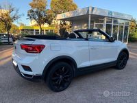 Usata VW T-Roc Cabriolet Style 110 CV (80 kW) 2021 Bianco Cabrio