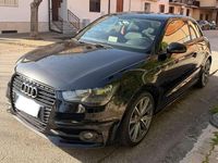 Usata Audi A1 S-Line 105 CV (77 kW) 2015 Nero Berlina