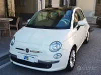 Usata Fiat 500 Lounge 69 CV (50 kW) 2013 Bianco Berlina