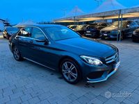 Usata Mercedes C220 Premium 170 CV (125 kW) 2015 Grigio Berlina