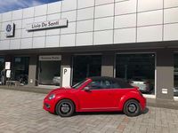 Usata VW Beetle Cabriolet Design 110 CV (80 kW) 2016 Rosso Cabrio