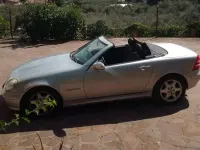 Usata Mercedes SLK200 Edition 163 CV (119 kW) 2003 Argento Cabrio
