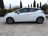 Używany Nissan Micra Acenta 90 KM (66 kW) 2018 Biały Hatchback
