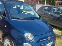 Usata Fiat 500C Dolcevita 69 CV (50 kW) 2019 Blù metallizzato Cabrio