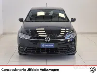Usata VW Polo R-line 95 CV (69 kW) 2023 Nero Utilitaria