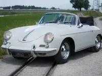 Usata Porsche 356 B 75 CV (55 kW) 1961 Grigio Cabrio
