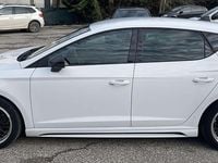 Usata Seat Leon Style 110 CV (80 kW) 2017 Bianco Berlina