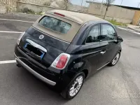 Usata Fiat 500 75 CV (55 kW) 2010 Nero Cabrio