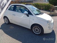 Usata Fiat 500C Lounge 69 CV (50 kW) 2012 Bianco Cabrio