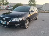 Usata VW Passat 105 CV (77 kW) 2010 Nero metallizzato Station wagon