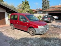 Usata VW Caddy 105 CV (77 kW) 2004 Rosso Monovolume