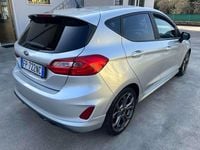 Usata Ford Fiesta ST-Line 125 CV (91 kW) 2018 Argento Utilitaria