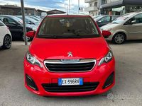 Usata Peugeot 108 Allure 69 CV (50 kW) 2015 Rosso Utilitaria