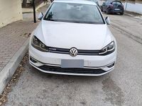 Usata VW Golf VII 2018 Bianco Berlina