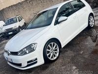 Usata VW Golf VII Highline 110 CV (80 kW) 2014 Bianco Berlina