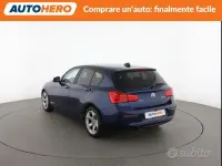 Usata BMW 120 Sport Line 190 CV (139 kW) 2018 Bluazzurro Berlina