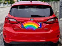 Usata Ford Fiesta Titanium 125 CV (91 kW) 2023 Rosso Utilitaria
