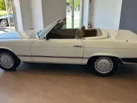 Usata Mercedes SL450 218 CV (160 kW) 1980 Bianco pastello Cabrio