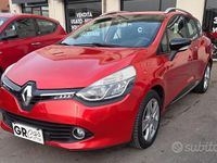 Usata Renault Clio GrandTour 75 CV (55 kW) 2013 Rosso Station wagon