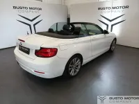 Usata BMW 218 M Sport 136 CV (100 kW) 2018 Bianco / metallizzato Cabrio