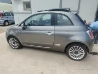 Usata Fiat 500 Lounge 85 CV (62 kW) 2011 Grigio Berlina